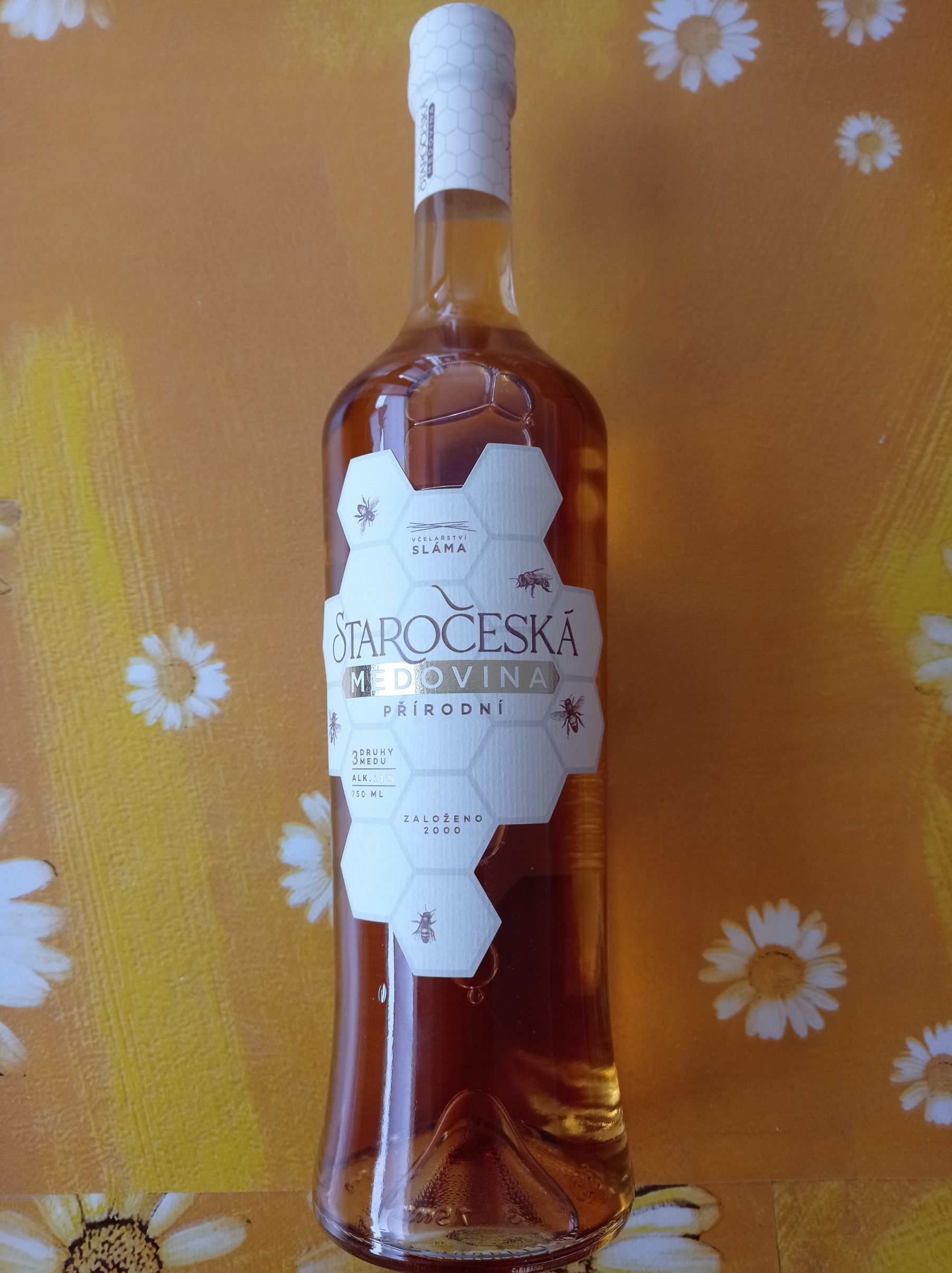 Včelařství Sláma Medovina z Vysočiny Staročeská přírodní 0,75l